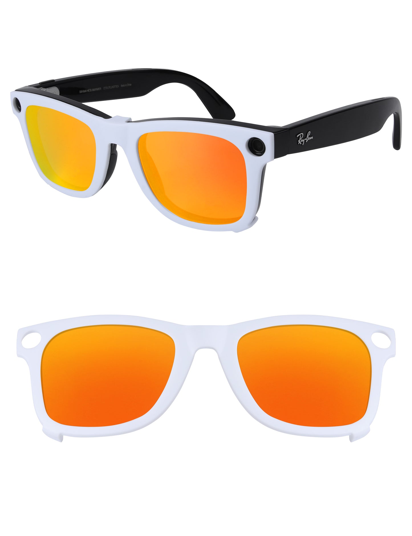 Fire Red MirrorX™-White