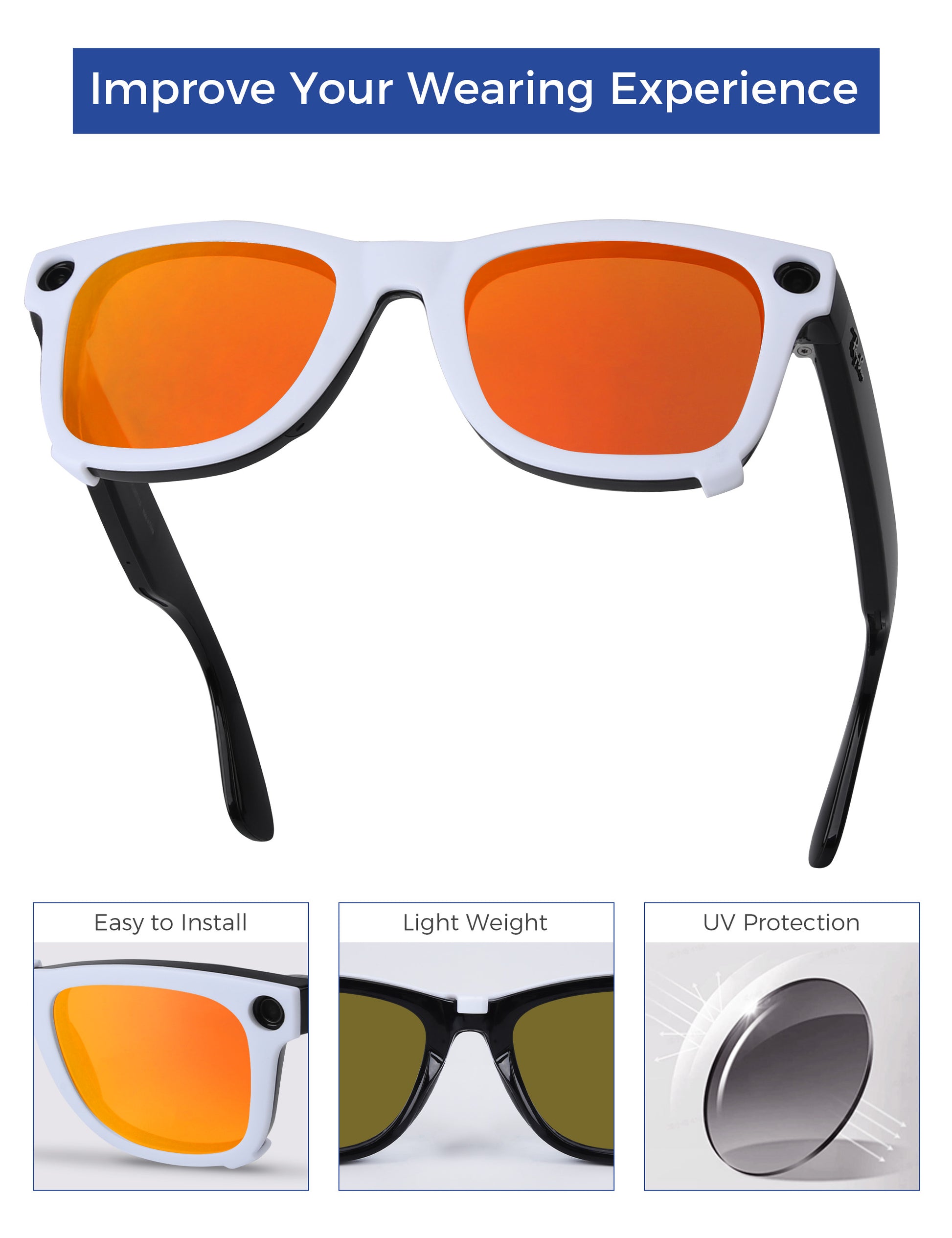 Fire Red MirrorX™-White