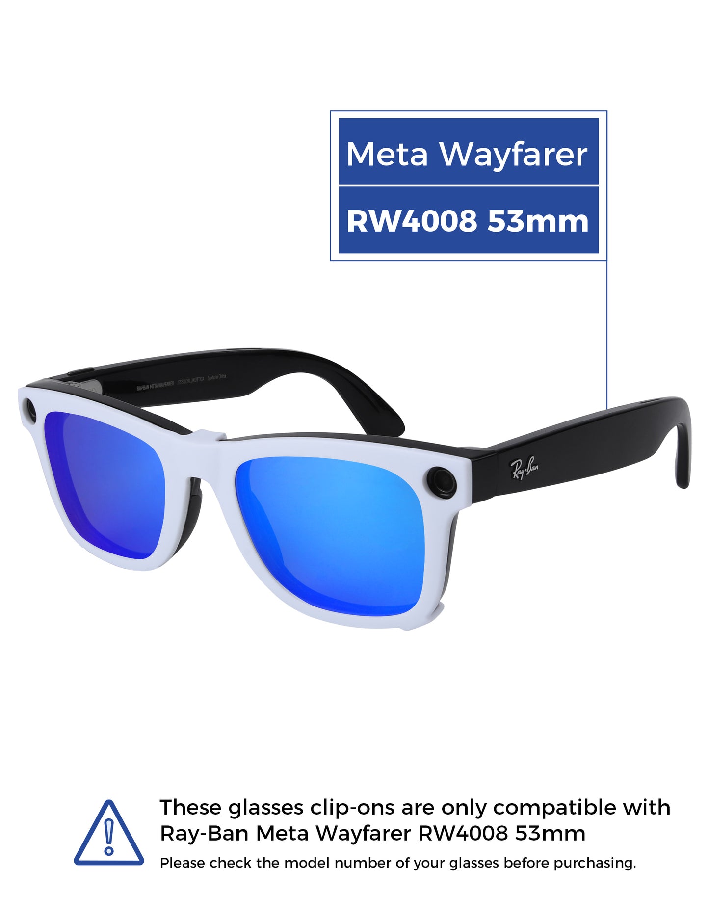 Glacier Blue MirrorX™-White