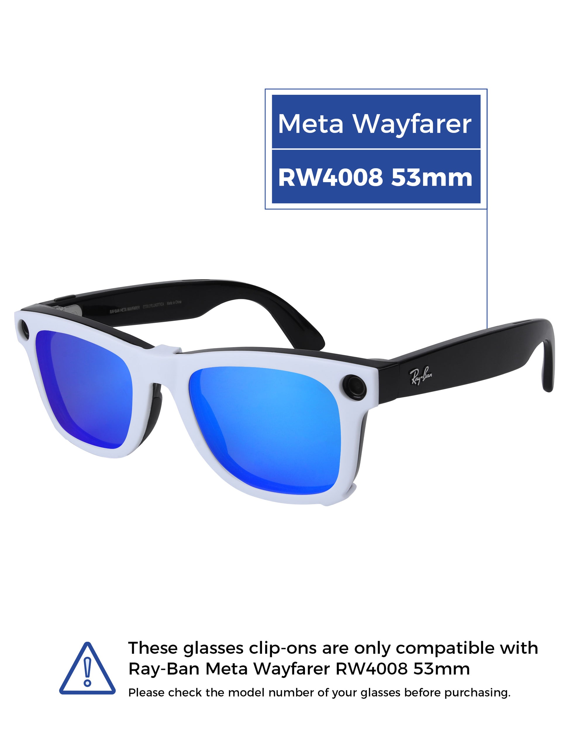 Glacier Blue MirrorX™-White