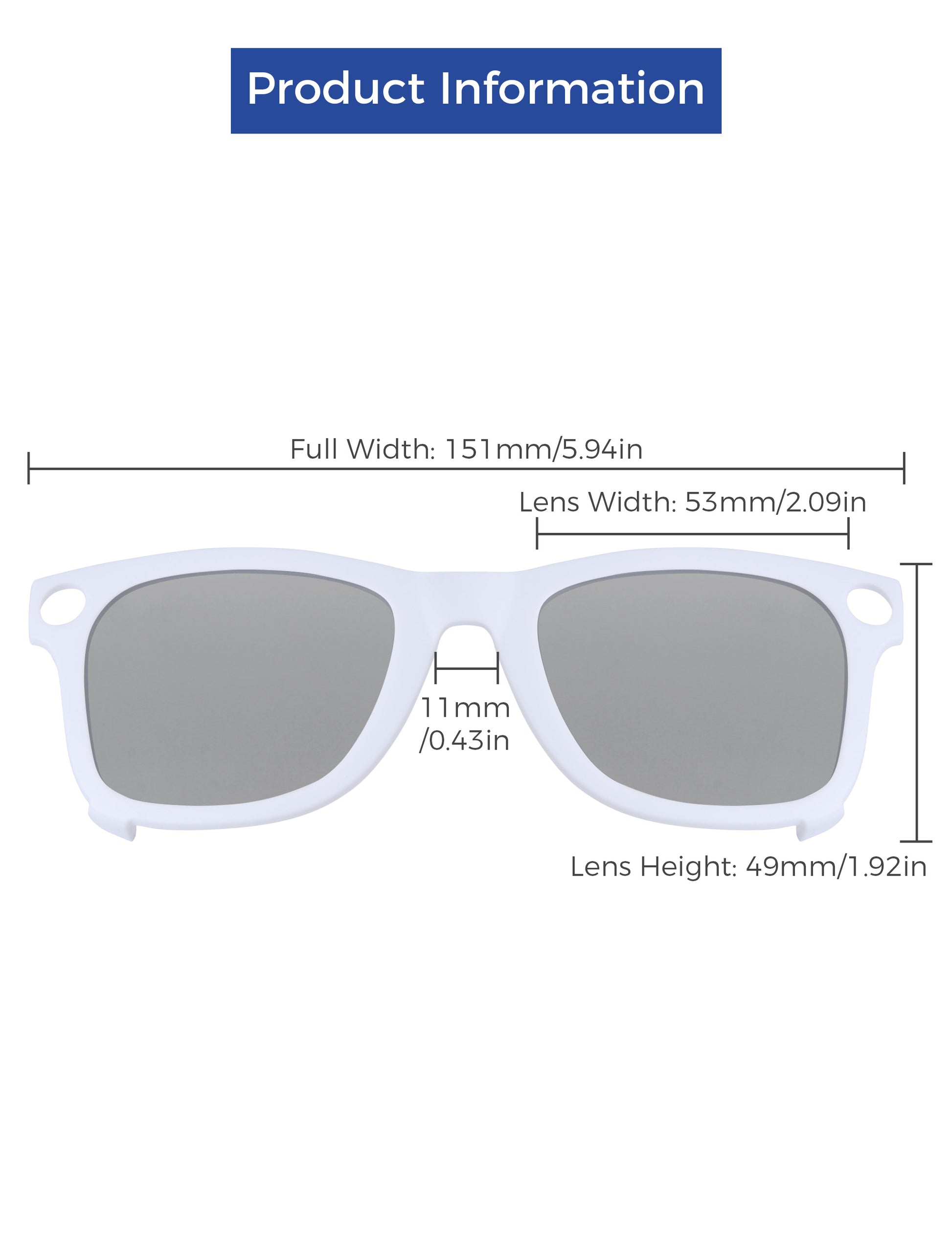 Silver Chrome MirrorX™-White