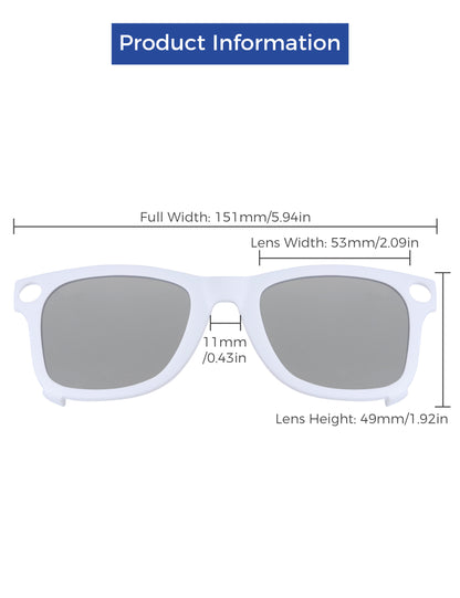 Silver Chrome MirrorX™-White