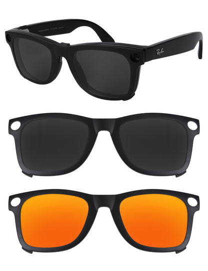 Dark Gray+Fire Red MirrorX™-Black