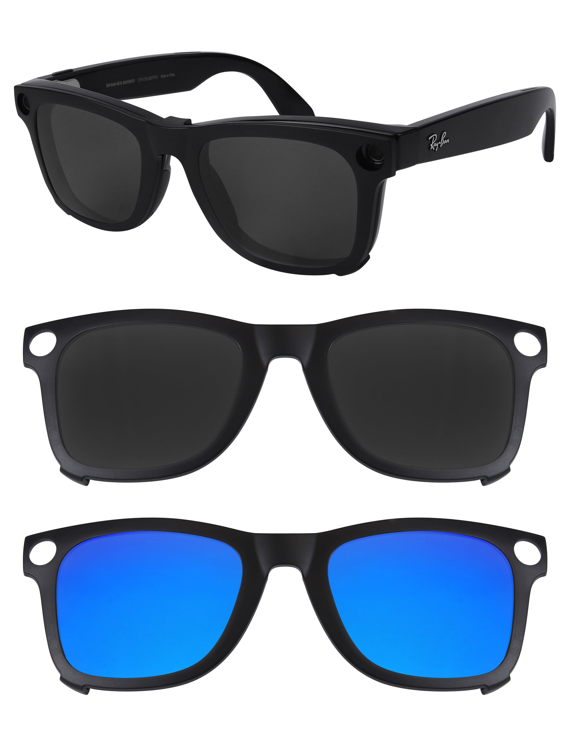 Dark Gray+Emerald Green MirrorX™-Black