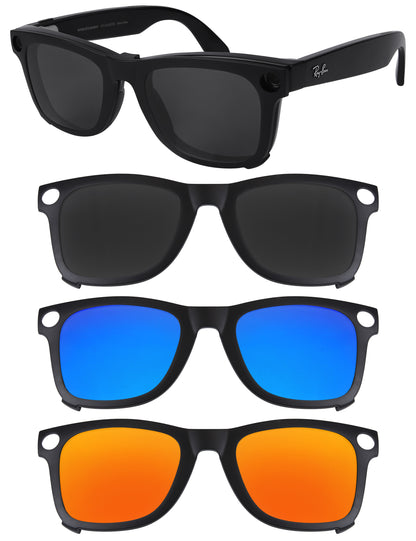 Dark Gray+Emerald Green MirrorX™-+Fire Red MirrorX™-Black