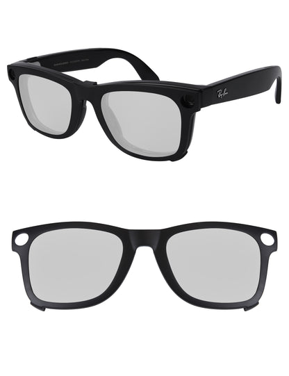 Silver Chrome MirrorX™-Black