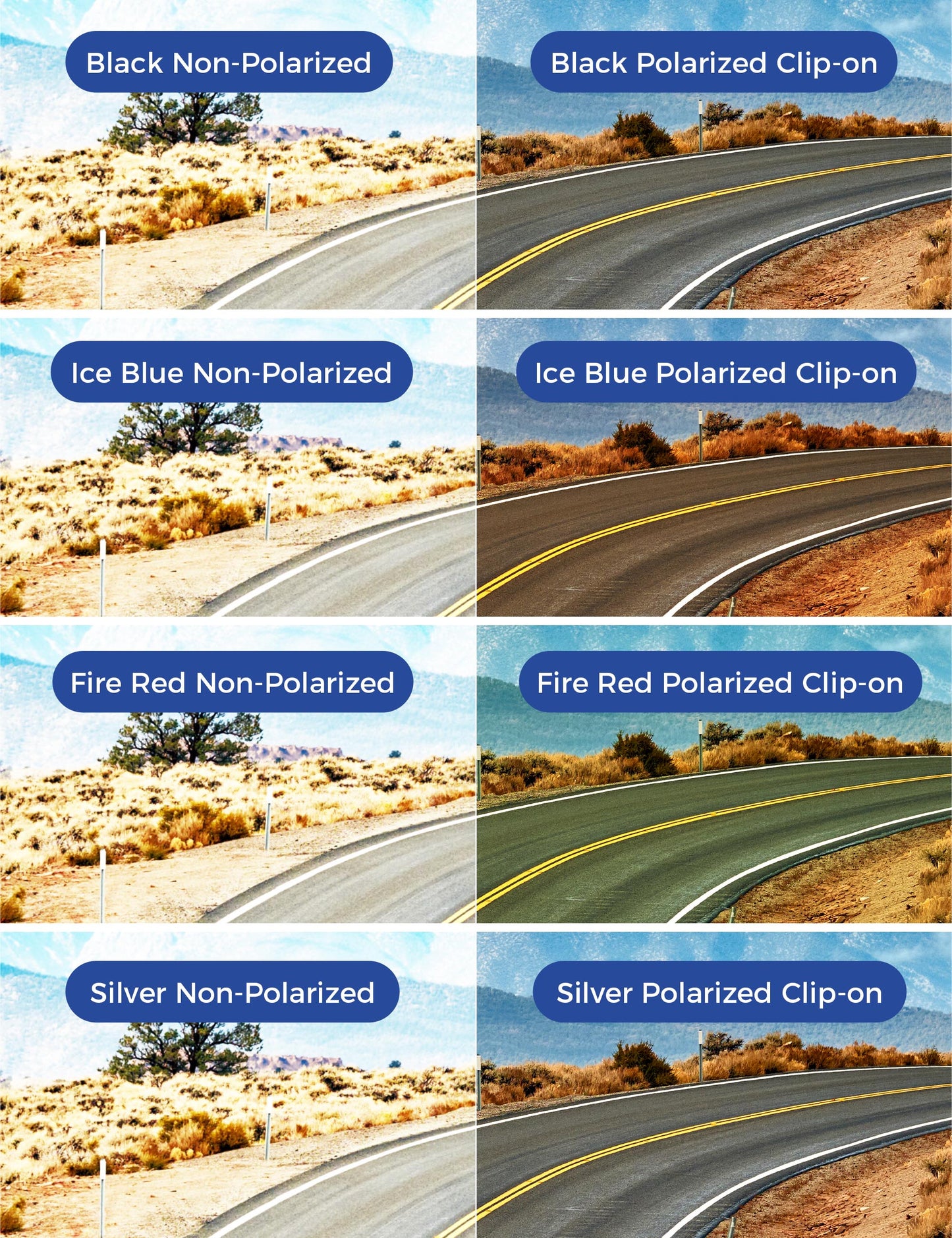 Dark Gray+Emerald Green MirrorX™-+Fire Red MirrorX™-+Silver Chrome MirrorX™-Blue