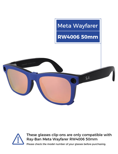 Rose Gold MirrorX™-Blue