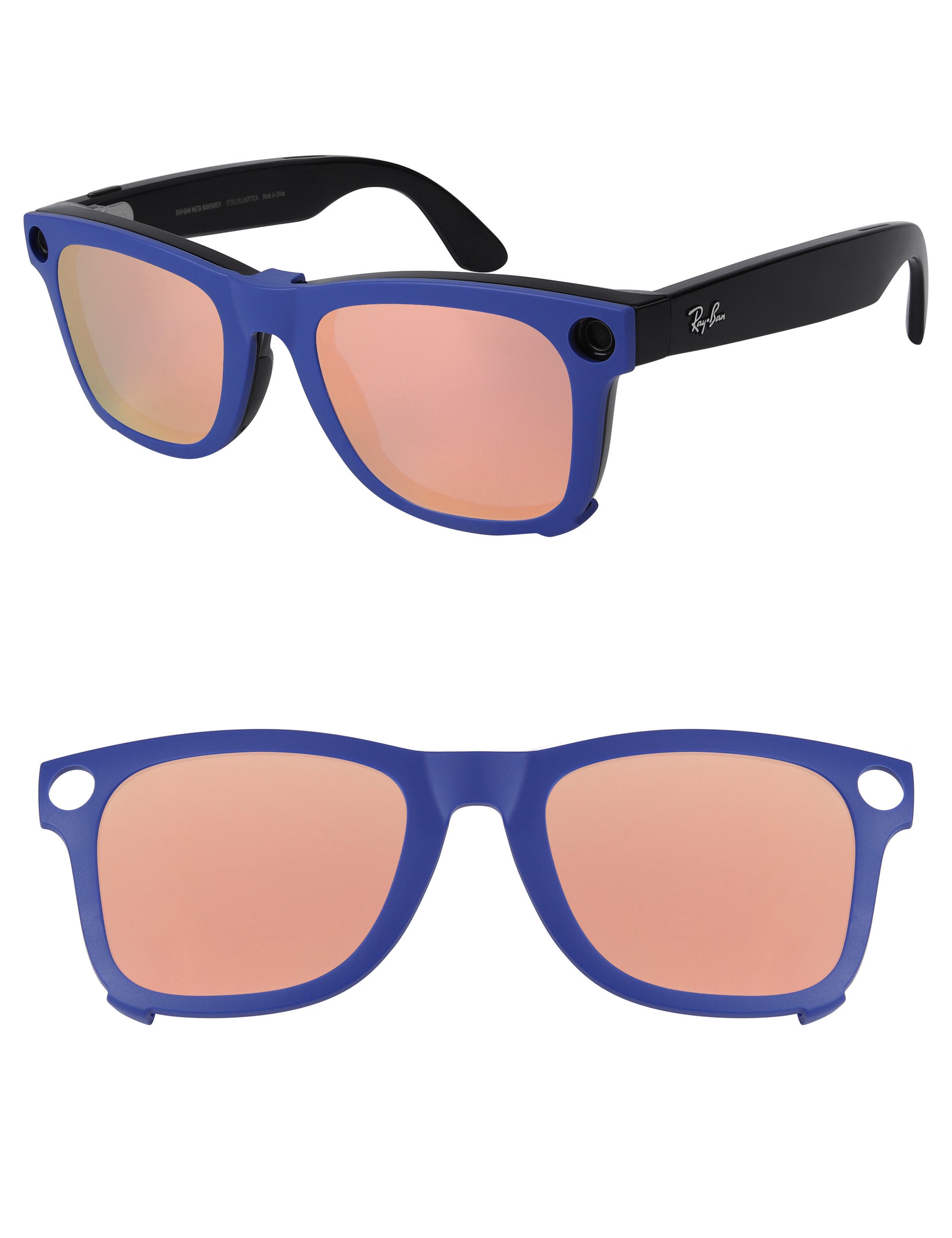 Rose Gold MirrorX™-Blue