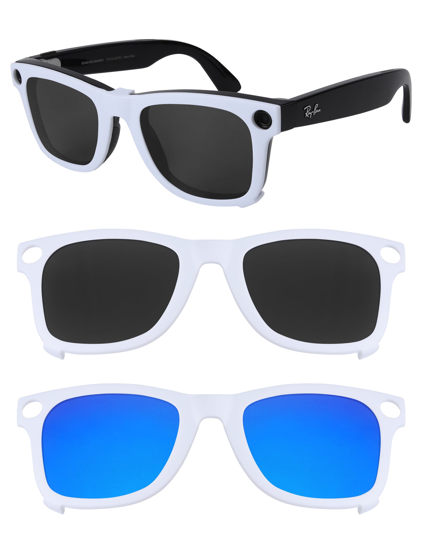 Dark Gray+Emerald Green MirrorX™-White