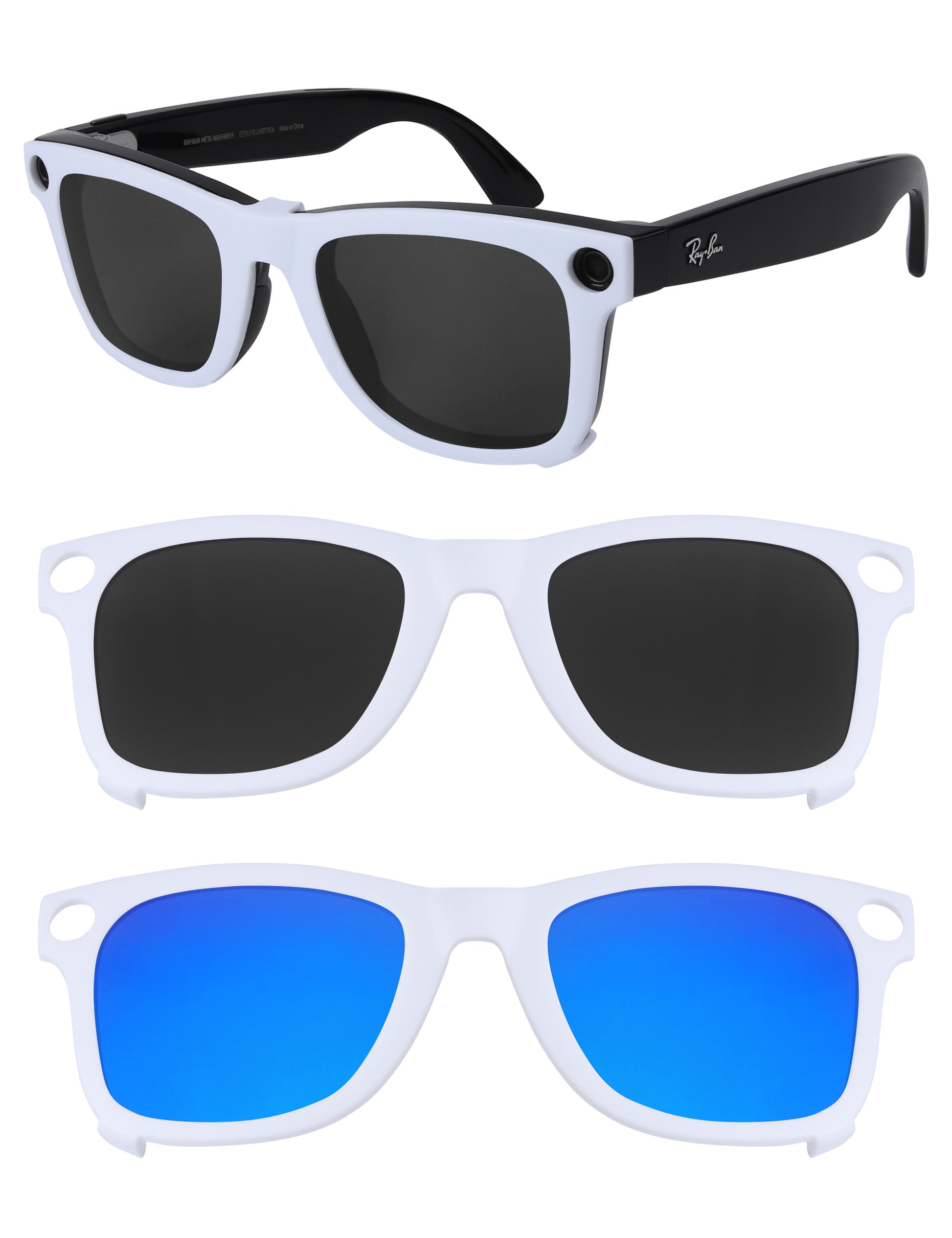 Dark Gray+Emerald Green MirrorX™-White