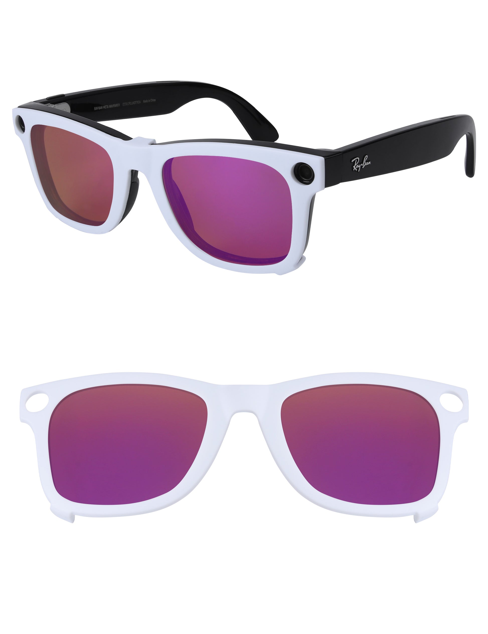 Purple MirrorX™-White