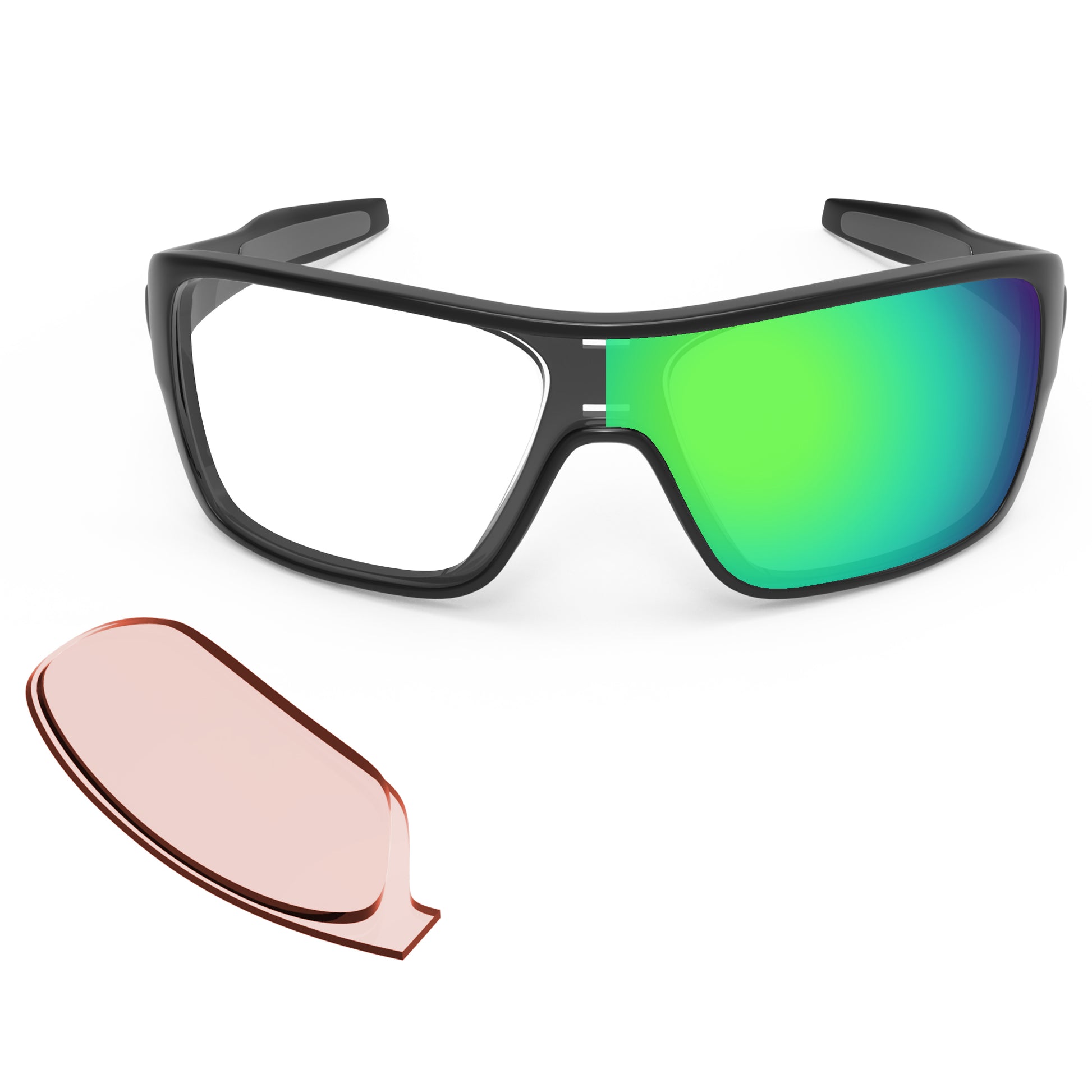 Performance Emerald Green MirrorX™ Photochromic