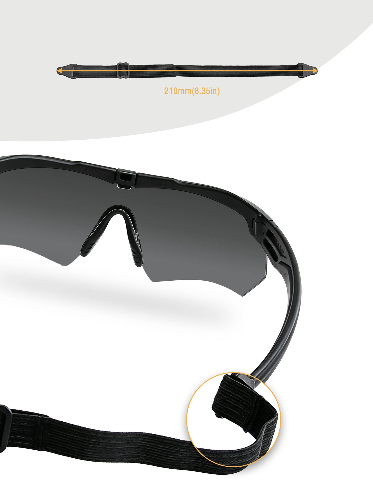 Elastic Retention Strap for ESS CDI