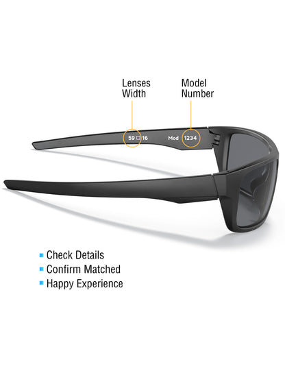 Glasses Side Shields for Oakley Sutro OO9406