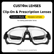 Load image into Gallery viewer, Custom Insert Clip-On &amp; Prescription Lenses for Oakley Jawbreaker  Sunglasses