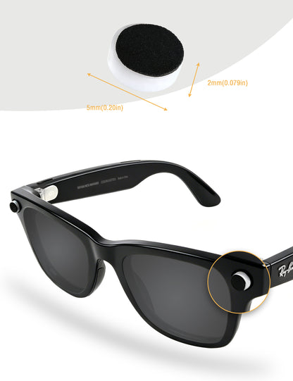 Light Blocking Cover for Ray-Ban Stories Wayfarer L RW4004 53mm