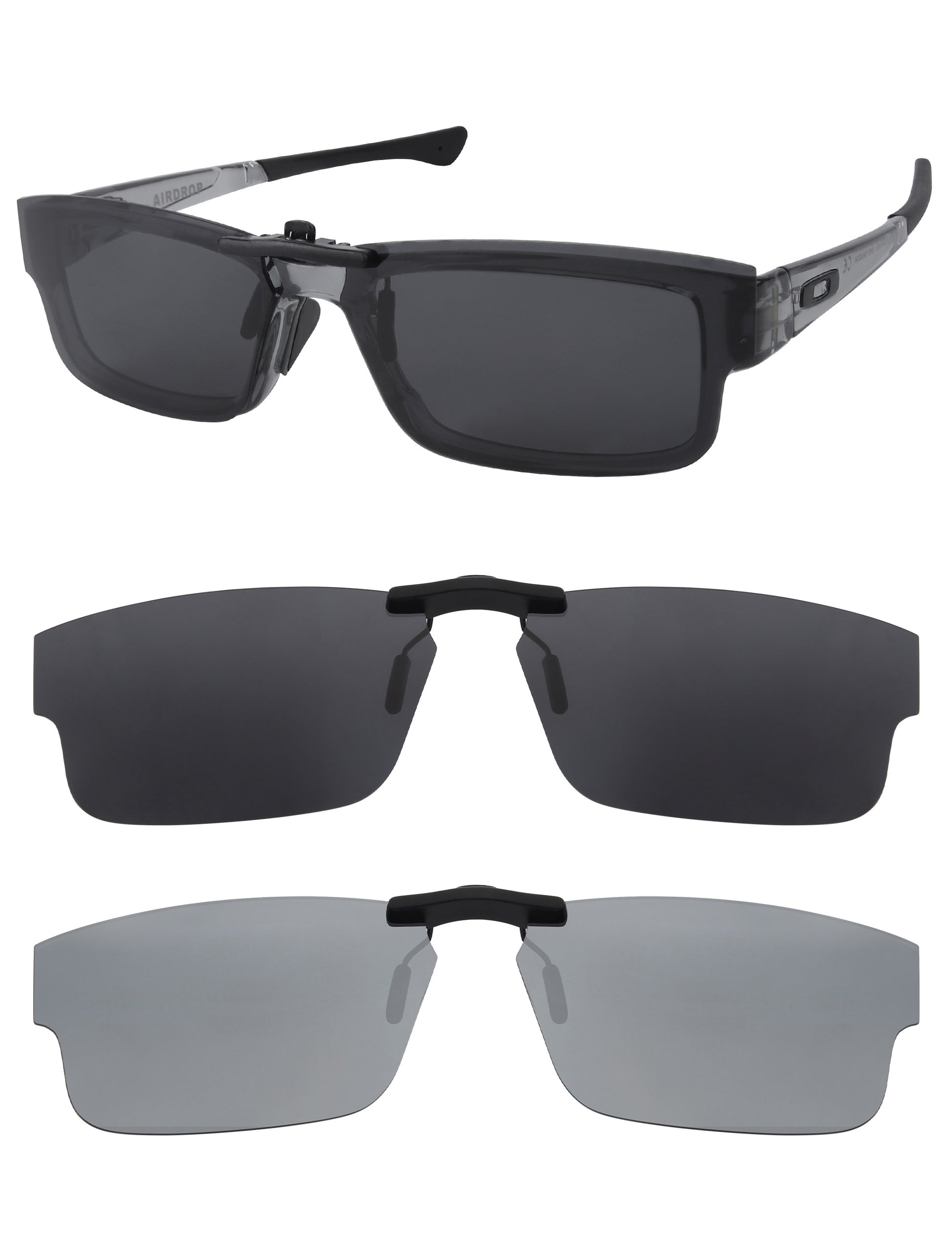 Dark Gray+Silver Chrome MirrorX™