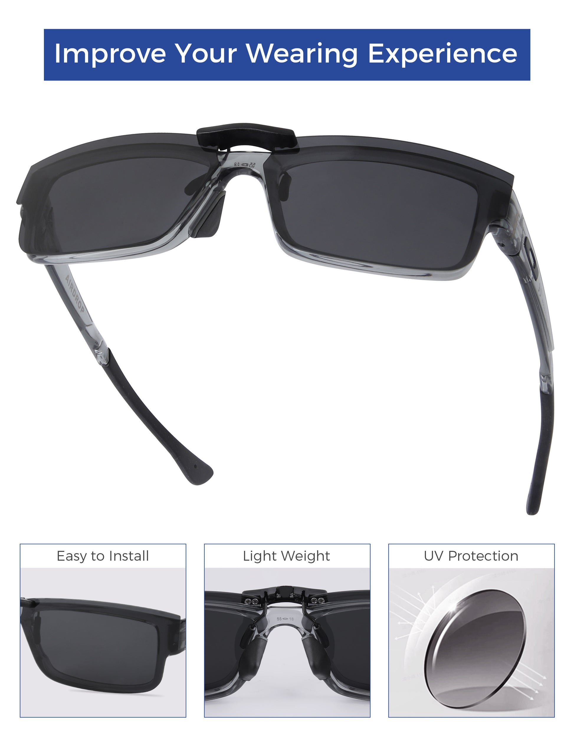 Dark Gray+Silver Chrome MirrorX™