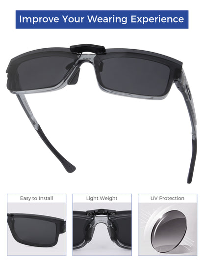 Dark Gray+Silver Chrome MirrorX™