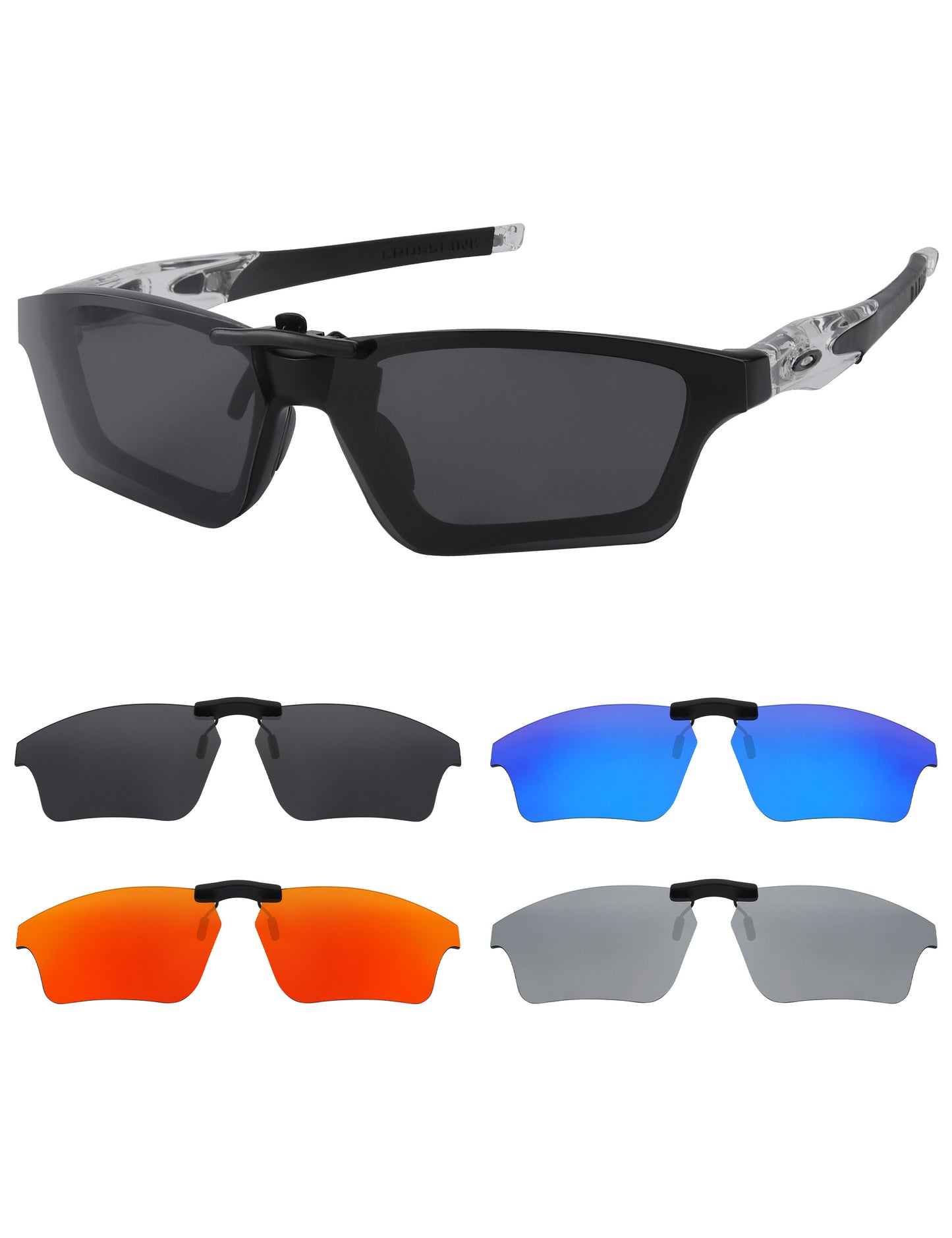 Dark Gray+Glacier Blue MirrorX™Fire Red MirrorX™Silver Chrome MirrorX™