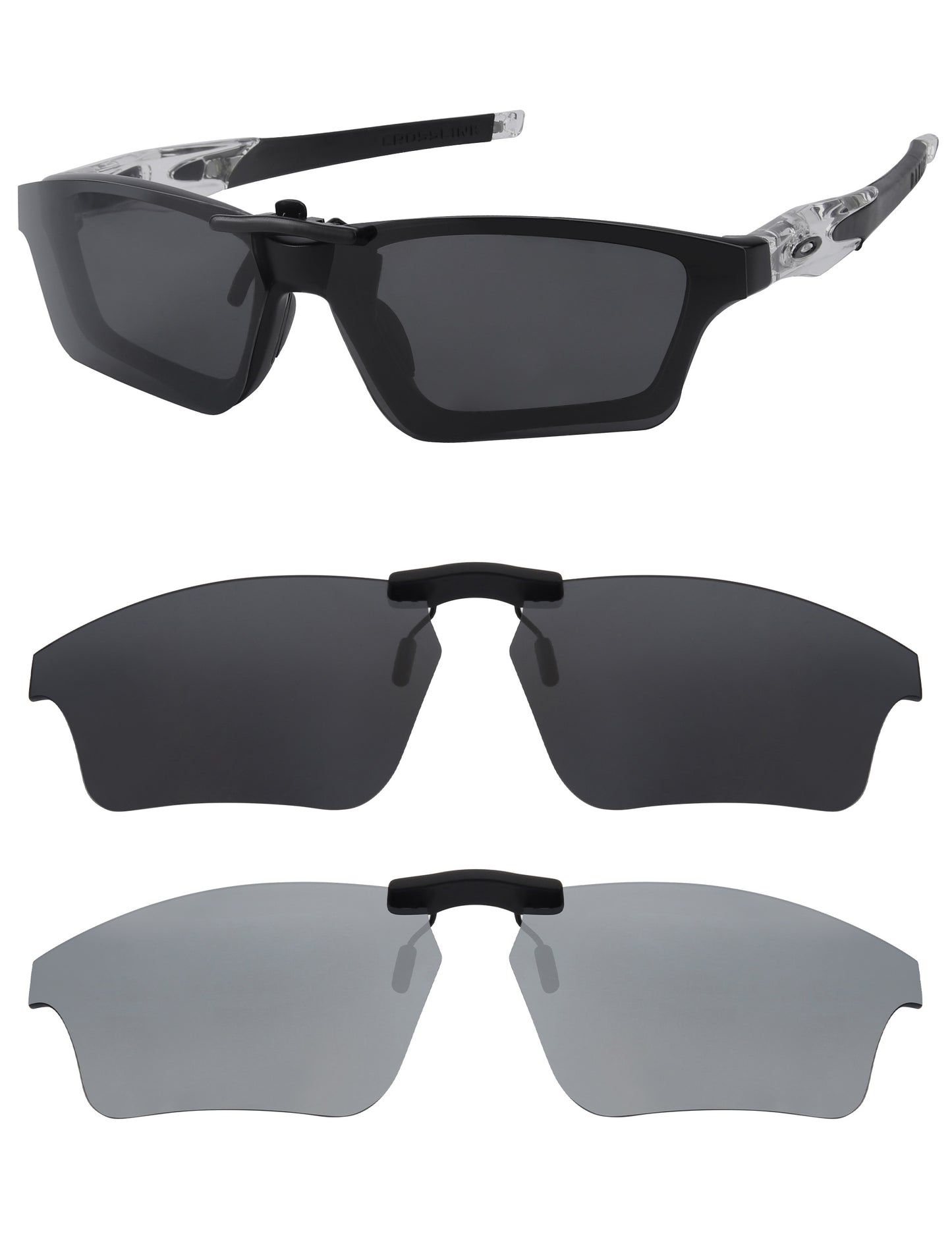 Dark Gray+Silver Chrome MirrorX™