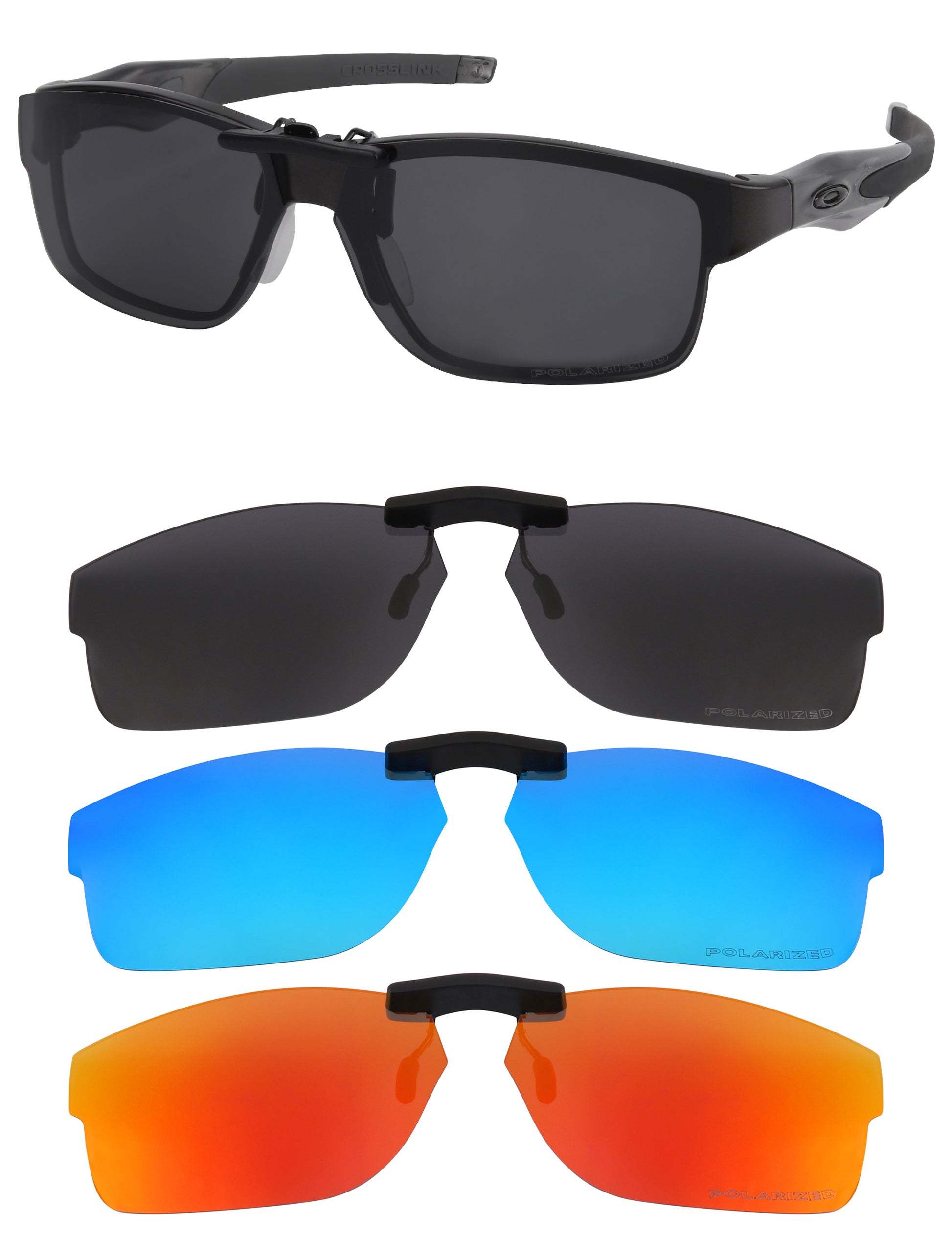 Dark Gray+Glacier Blue MirrorX™Fire Red MirrorX™