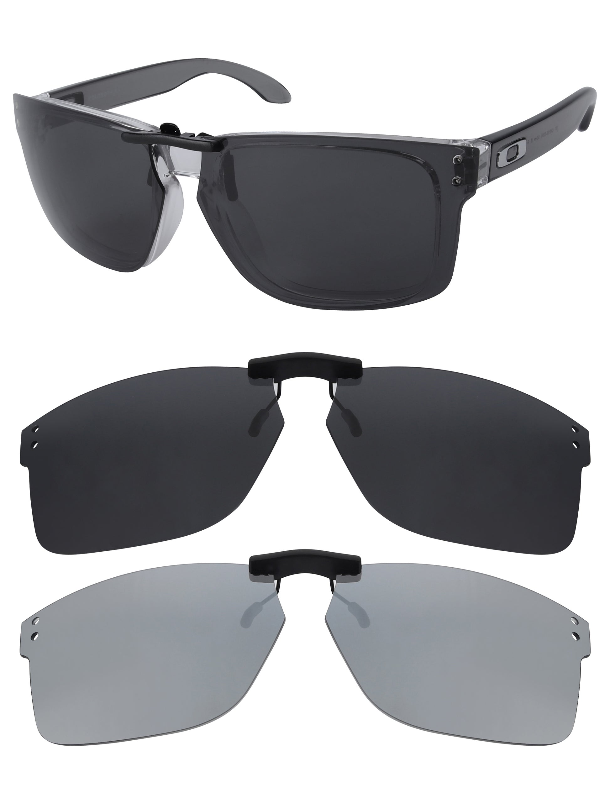 Dark Gray+Silver Chrome MirrorX™