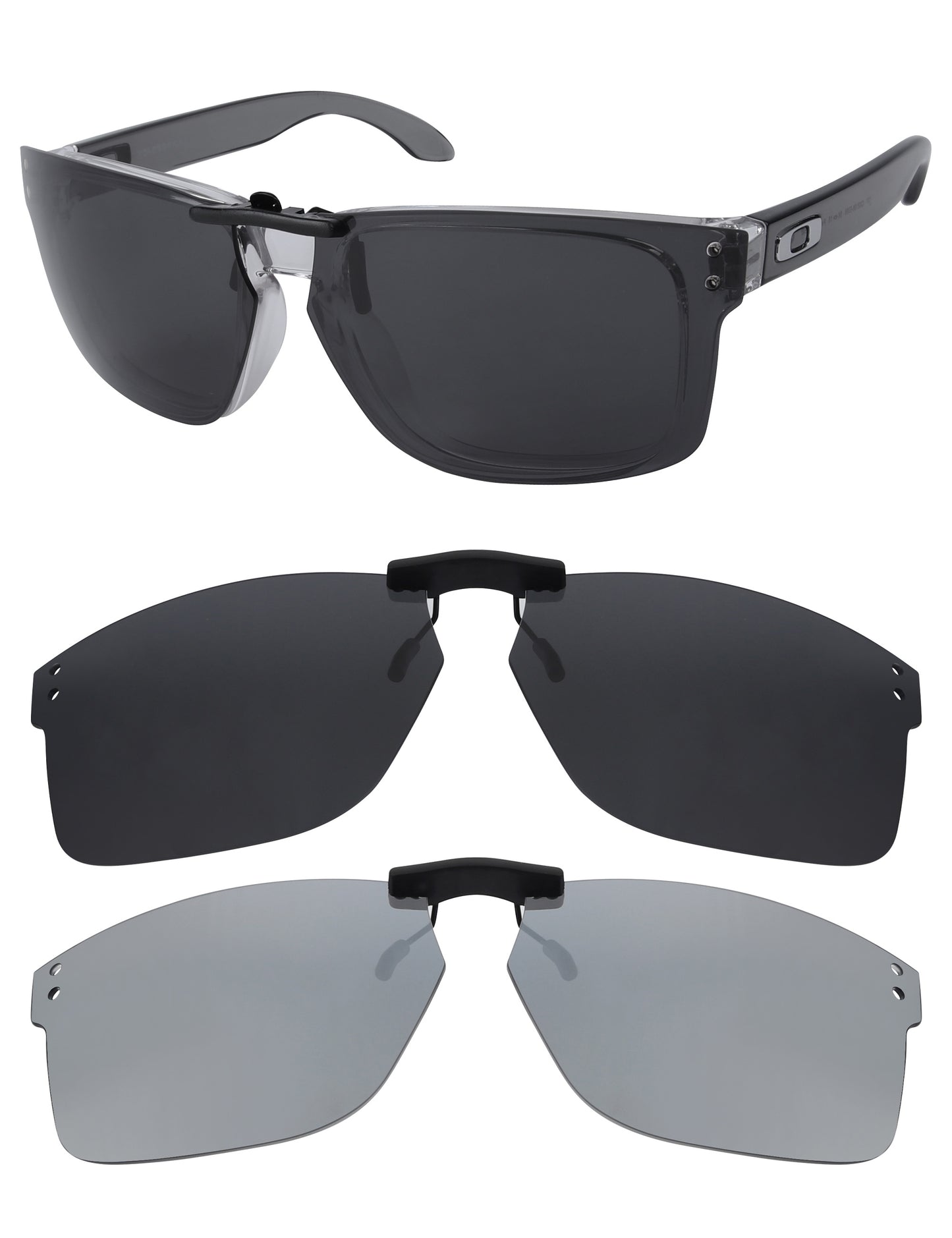 Dark Gray+Silver Chrome MirrorX™