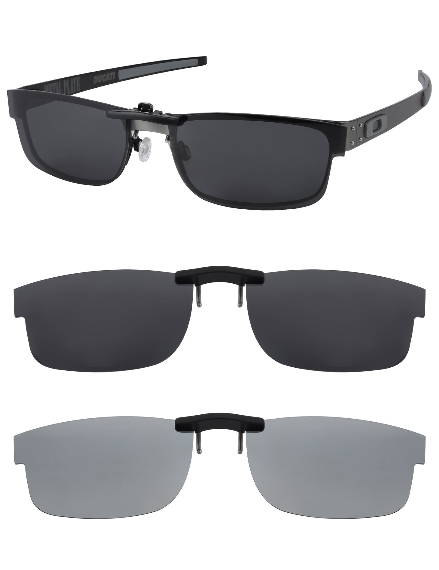 Dark Gray+Silver Chrome MirrorX™