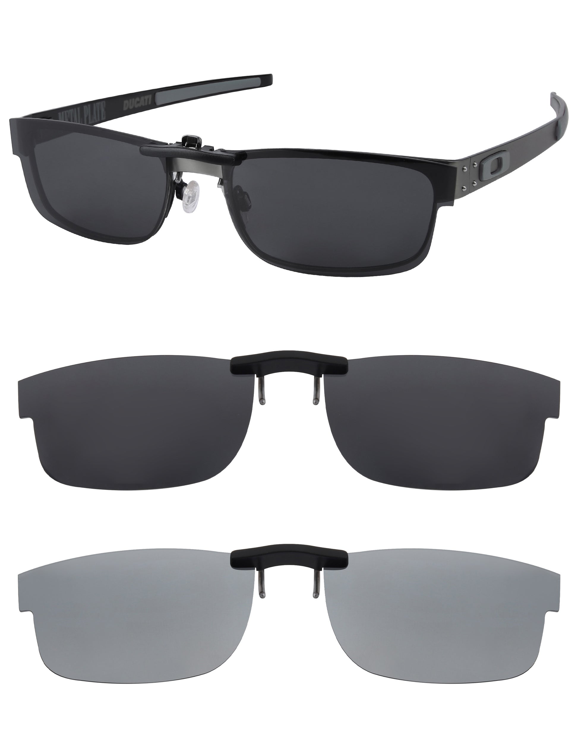 Dark Gray+Silver Chrome MirrorX™