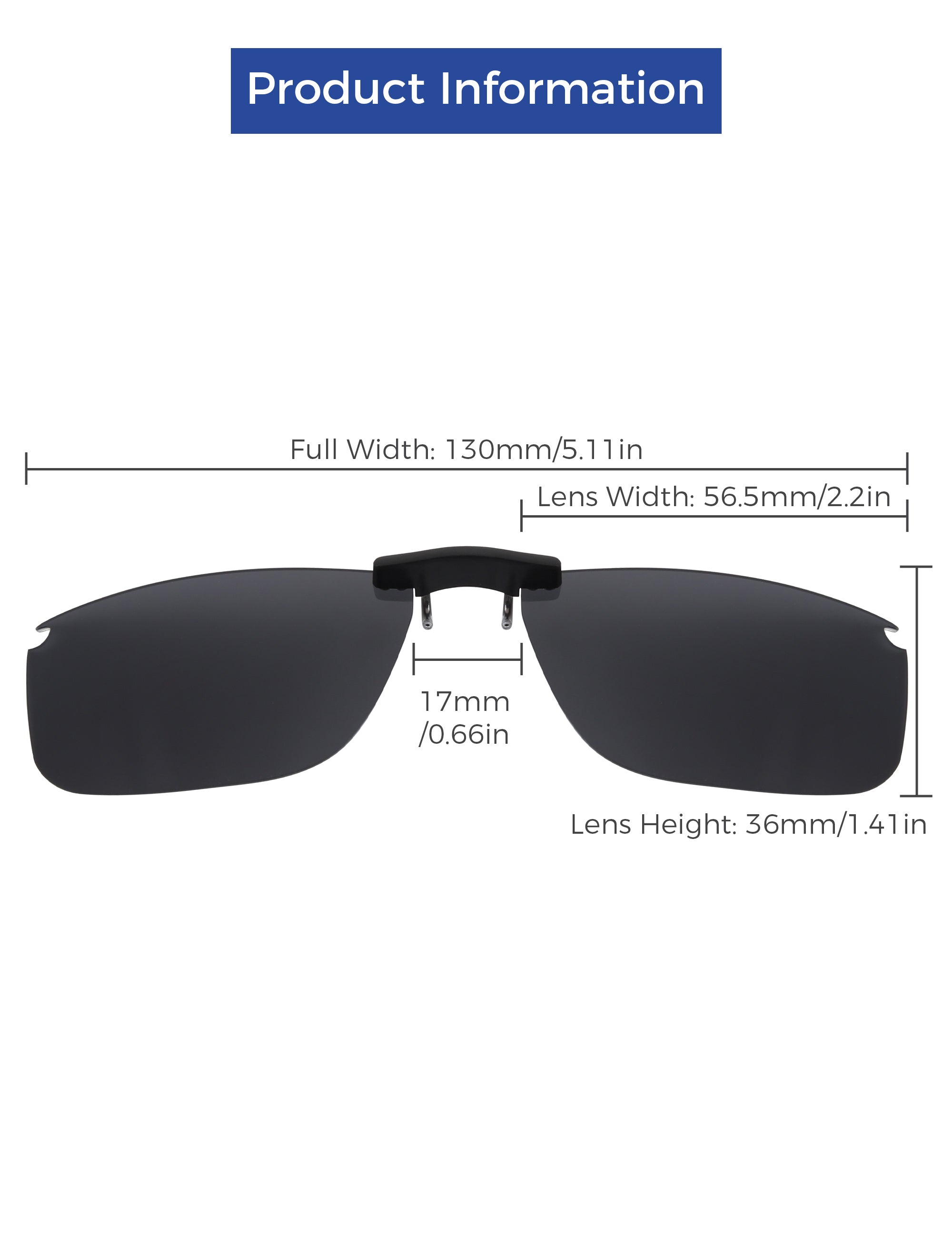 Custom Polarized Clip-on for Oakley Socket 5.5 OX3218 54mm