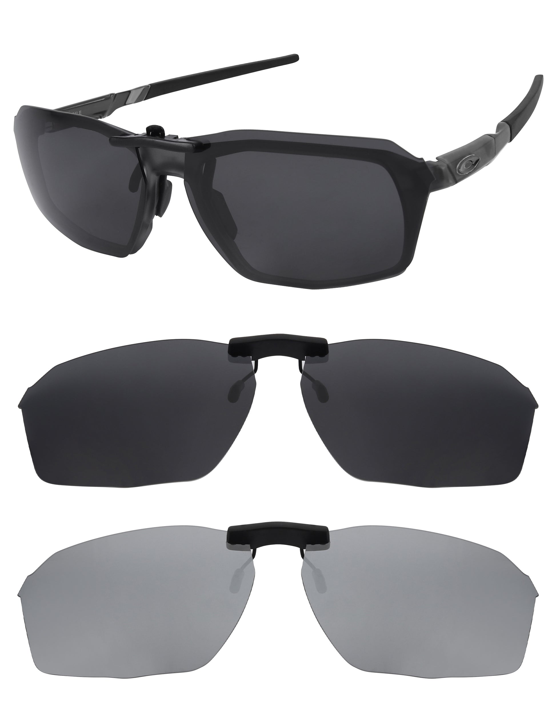 Dark Gray+Silver Chrome MirrorX™