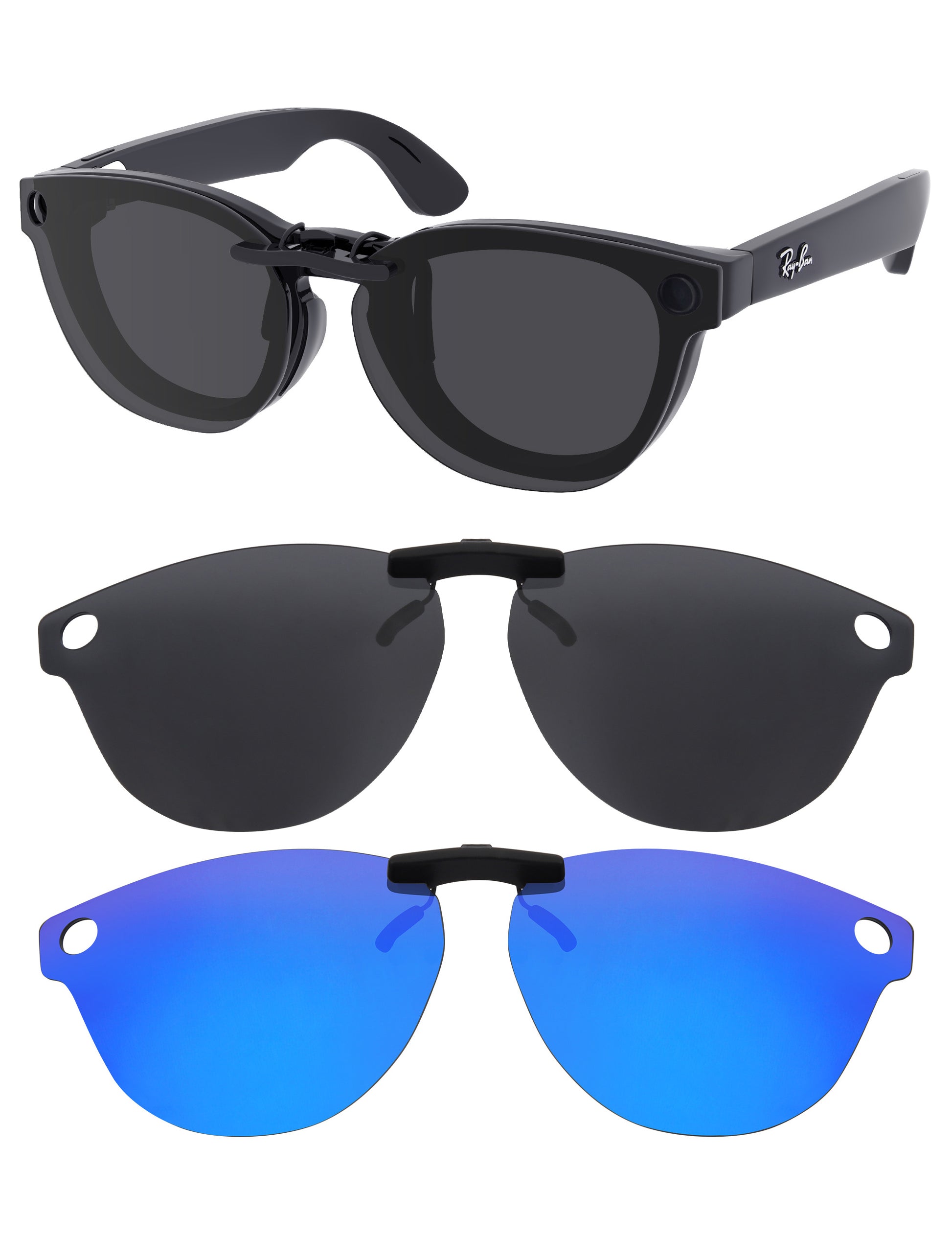 Dark Gray+Glacier Blue MirrorX™