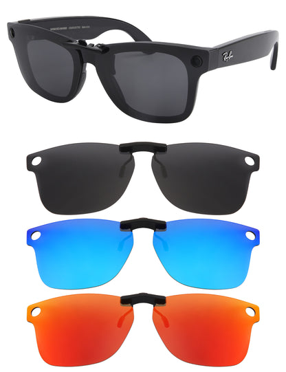 Dark Gray+Glacier Blue MirrorX™+Fire Red MirrorX™