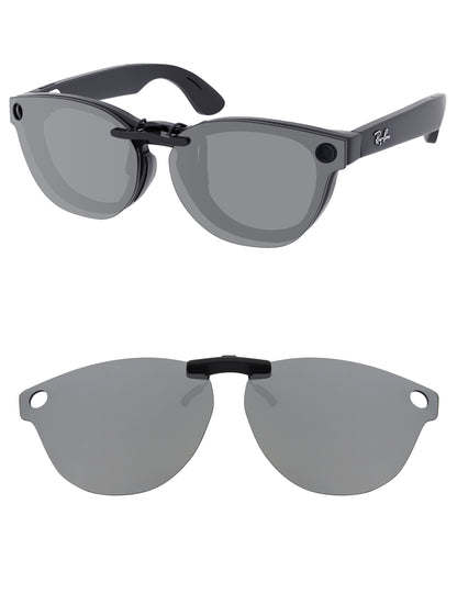 Dark Gray+Silver Chrome MirrorX™