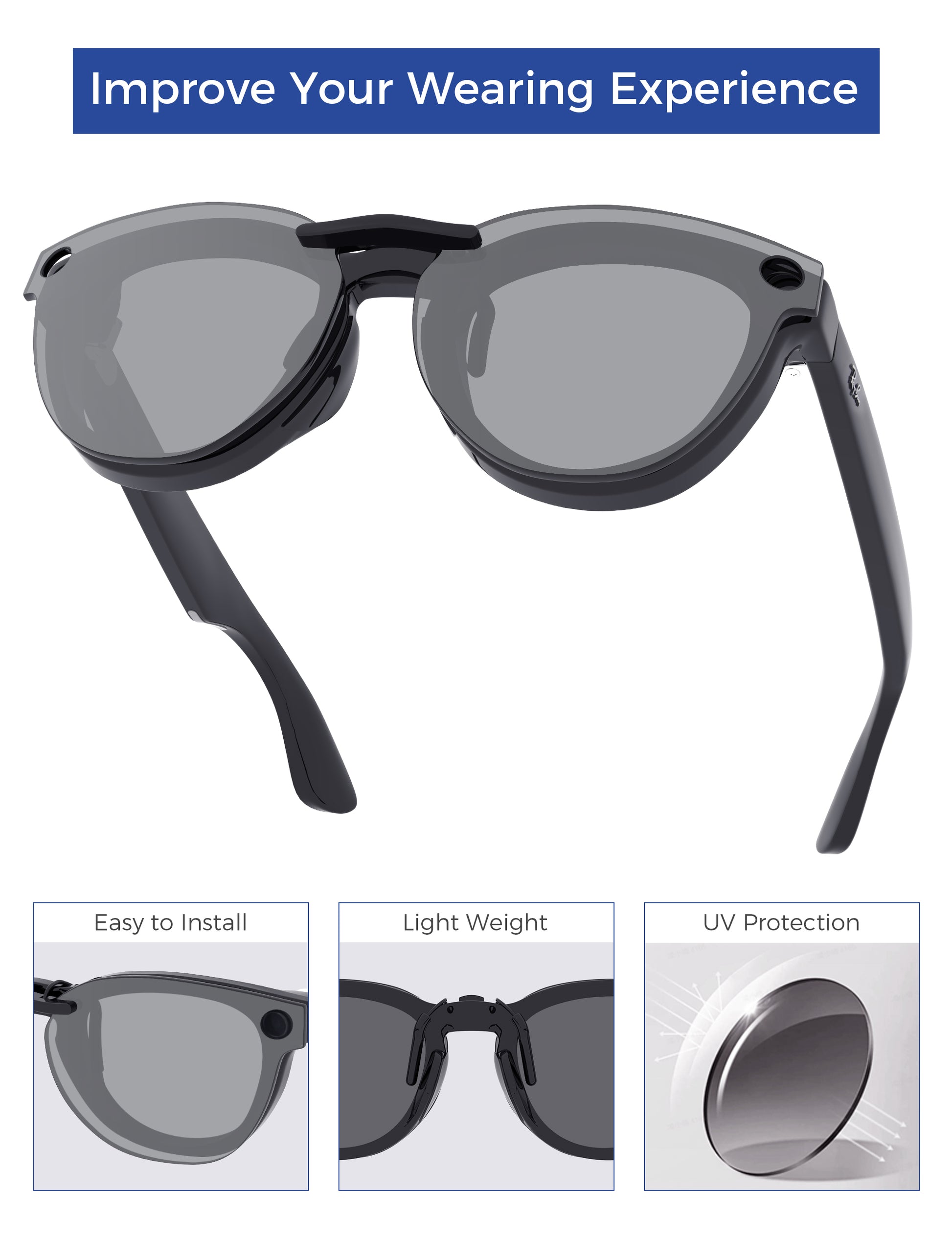 Dark Gray+Silver Chrome MirrorX™