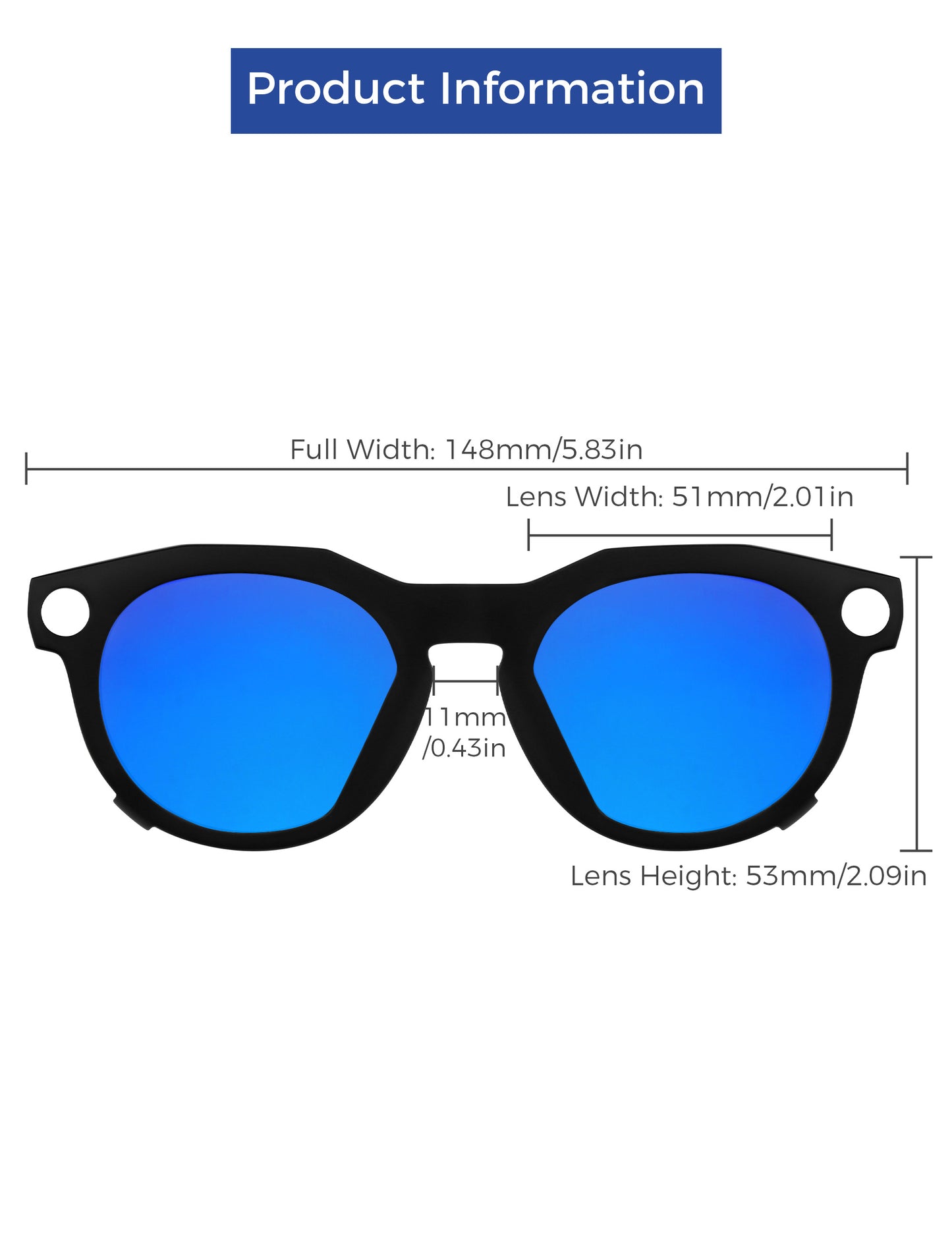 Glacier Blue MirrorX™