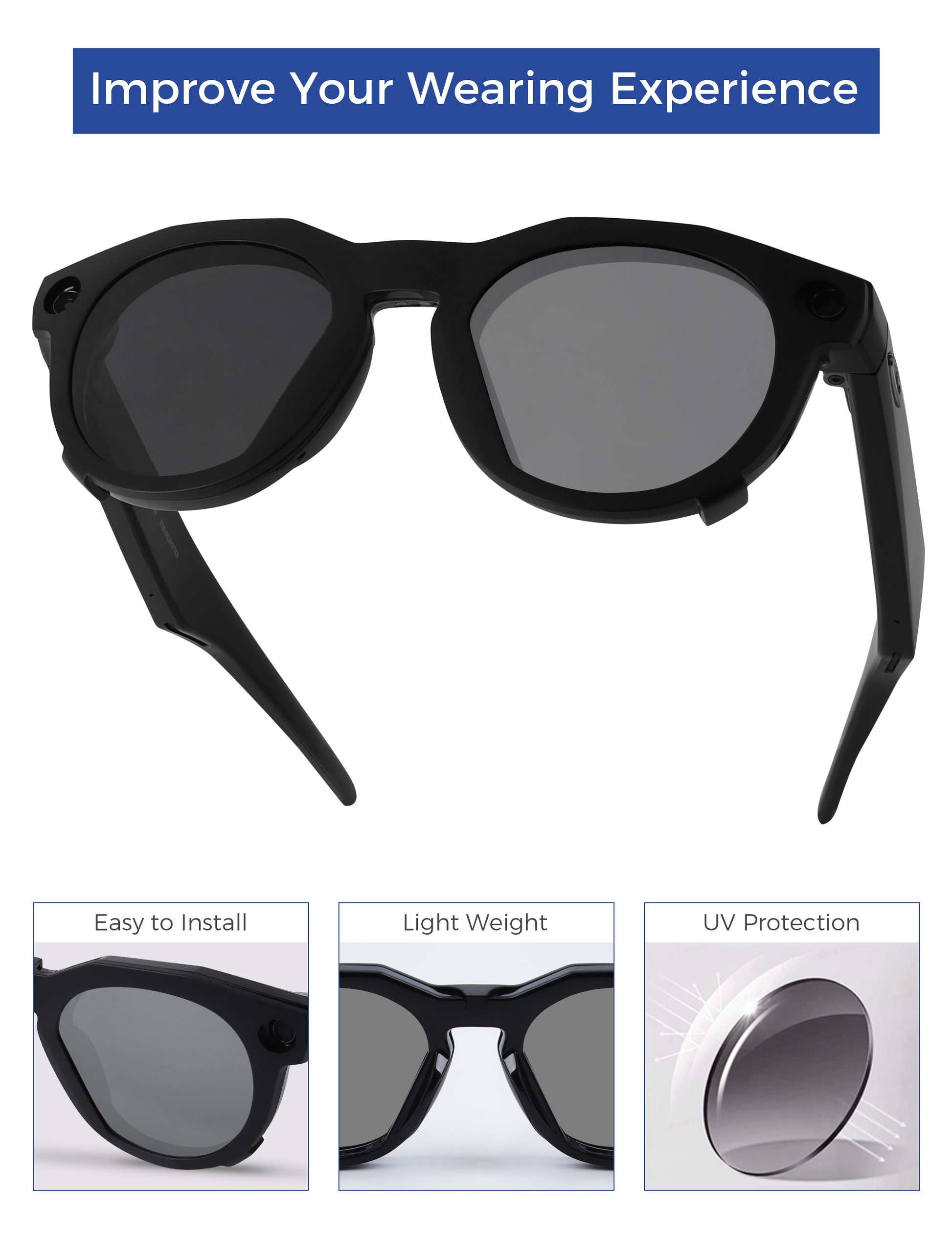 Gray Photochromic-Black