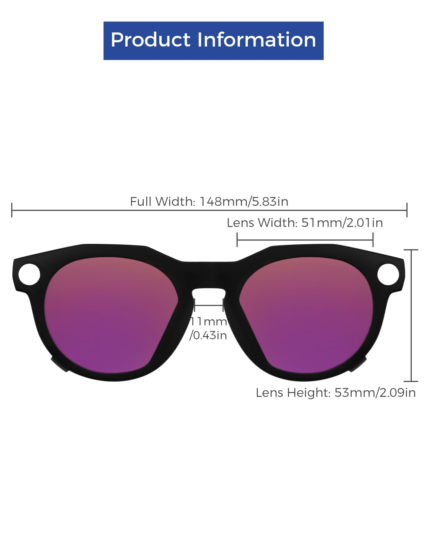 Purple MirrorX™-Black