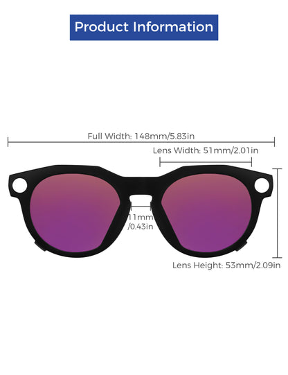 Purple MirrorX™-Black