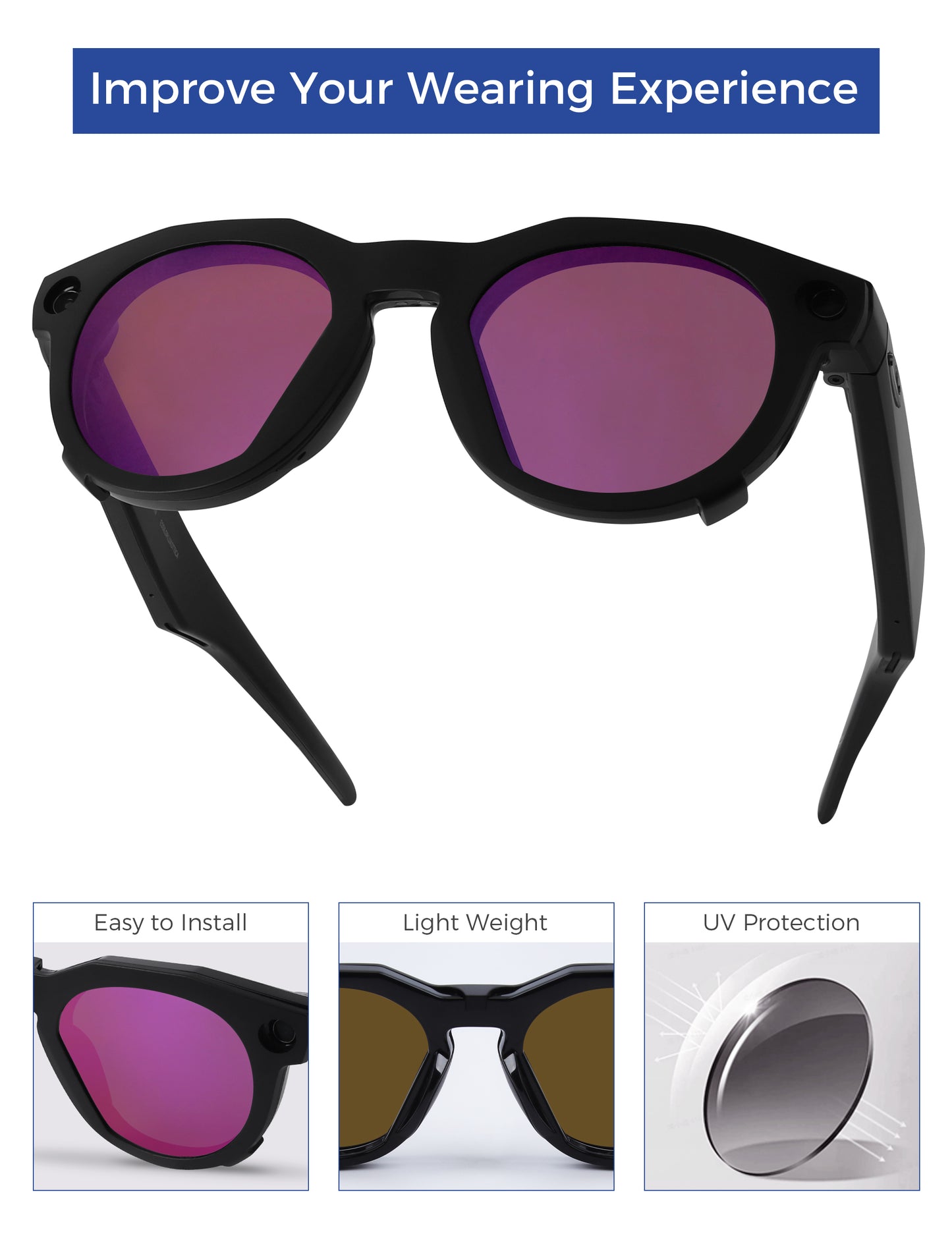 Purple MirrorX™-Black