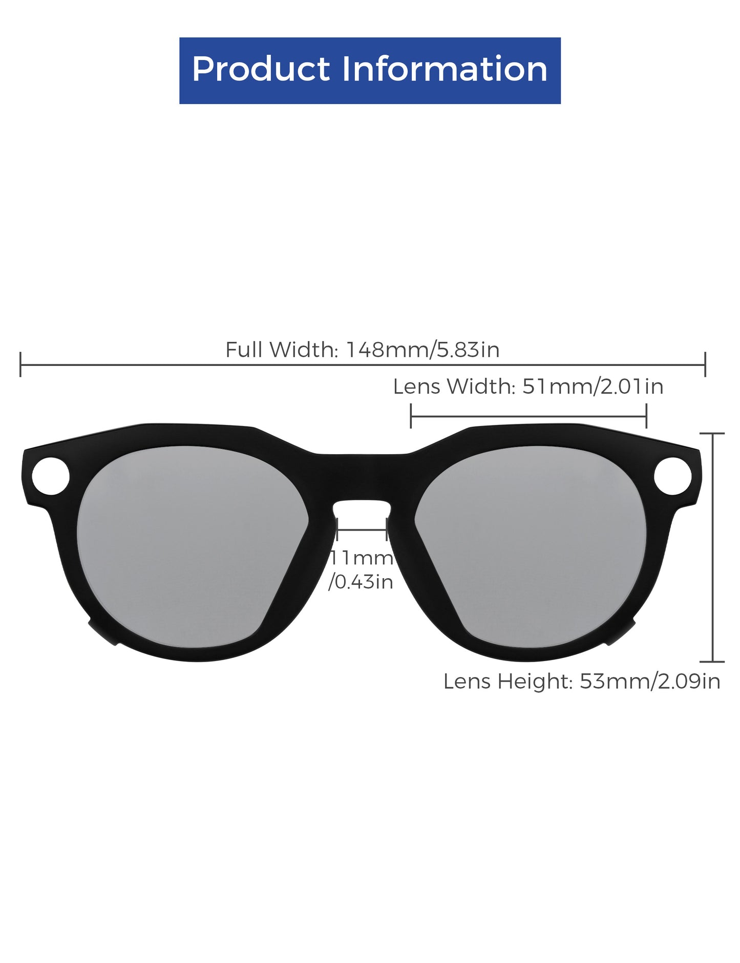 Silver Chrome MirrorX™-Black