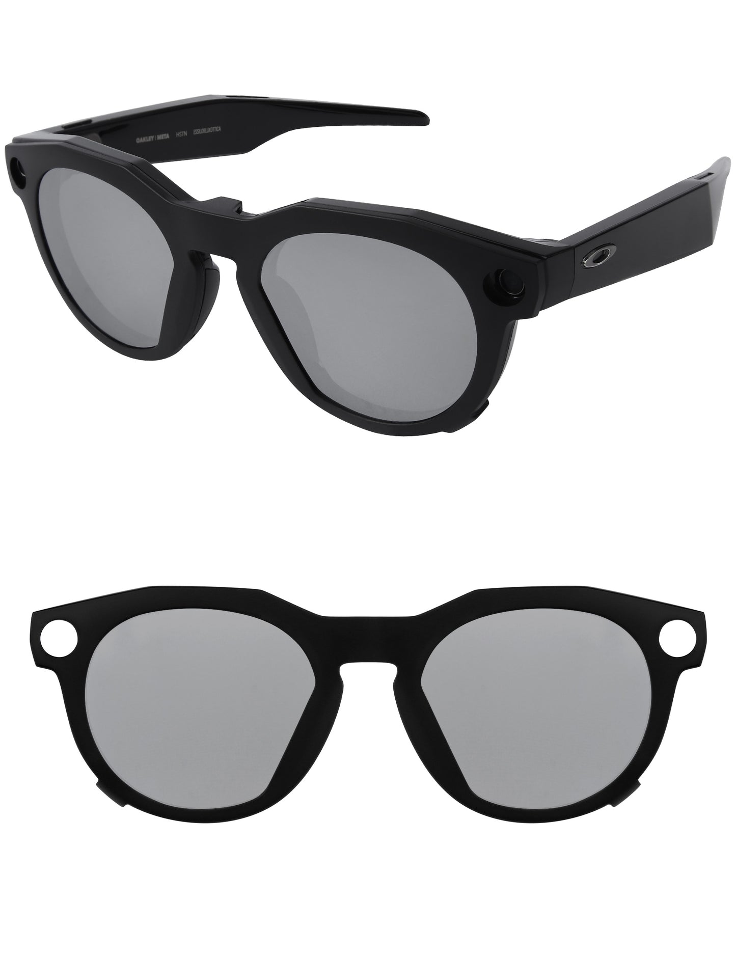 Silver Chrome MirrorX™-Black