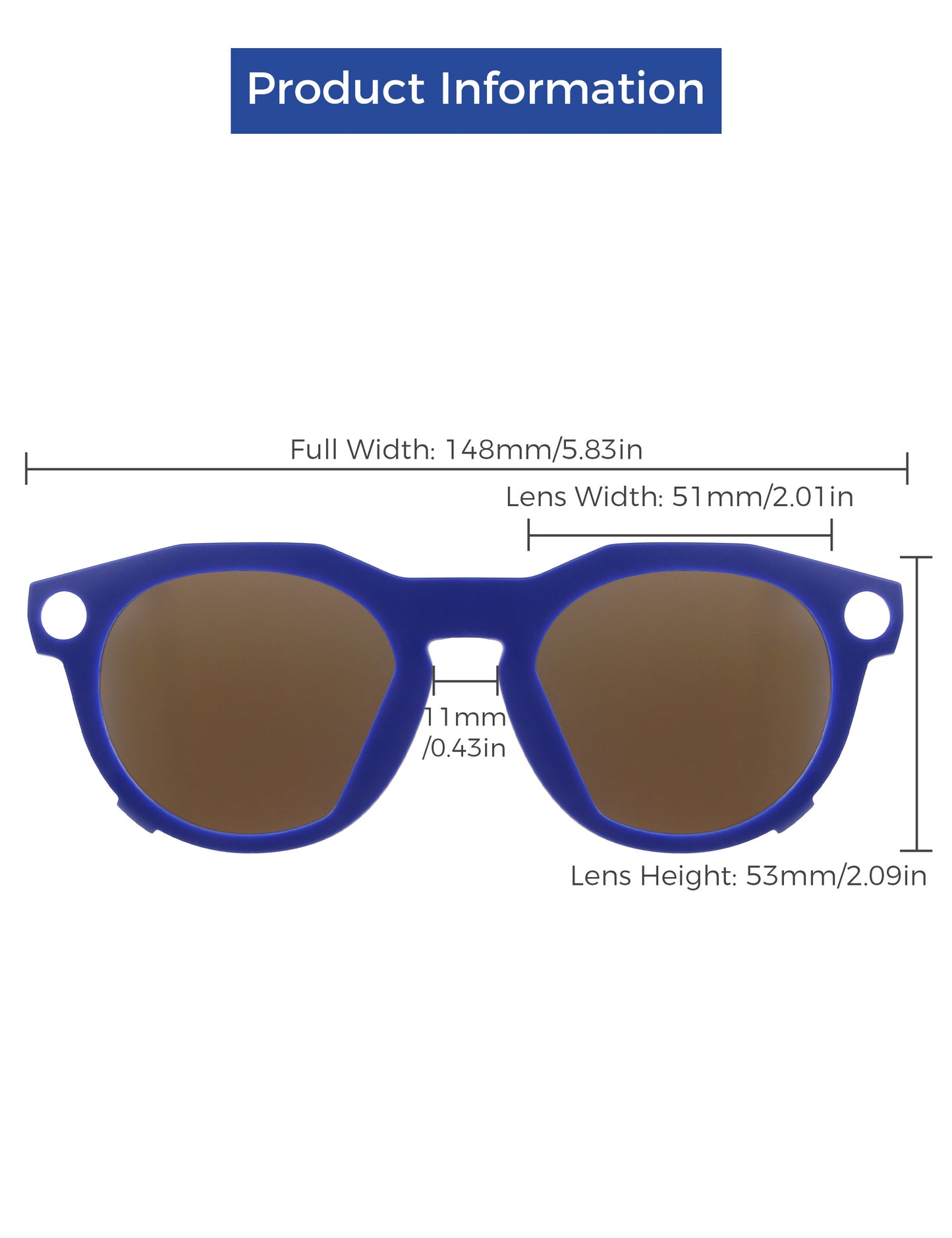 Bronze MirrorX™-Blue