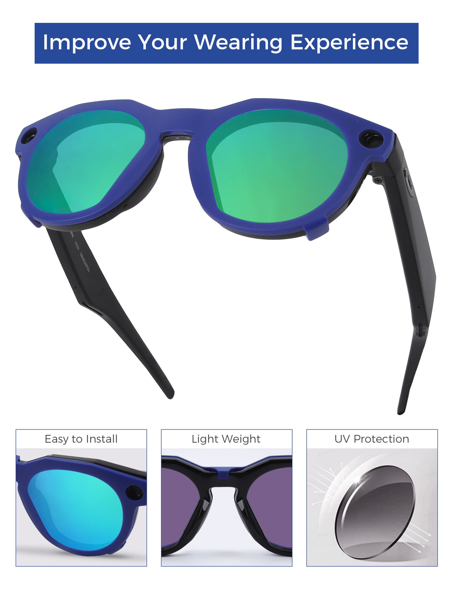 Emerald Green MirrorX™-Blue