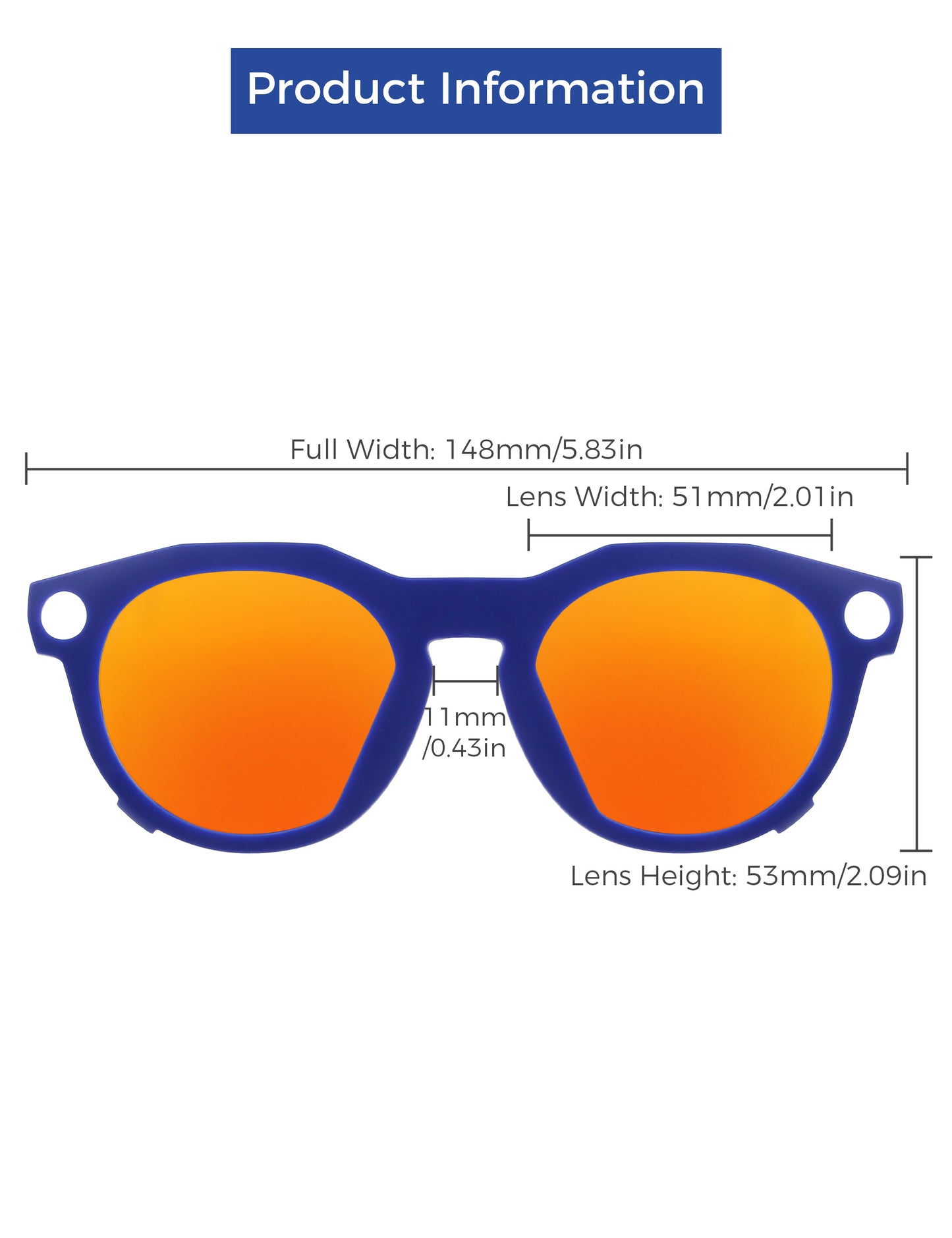 Fire Red MirrorX™-Blue