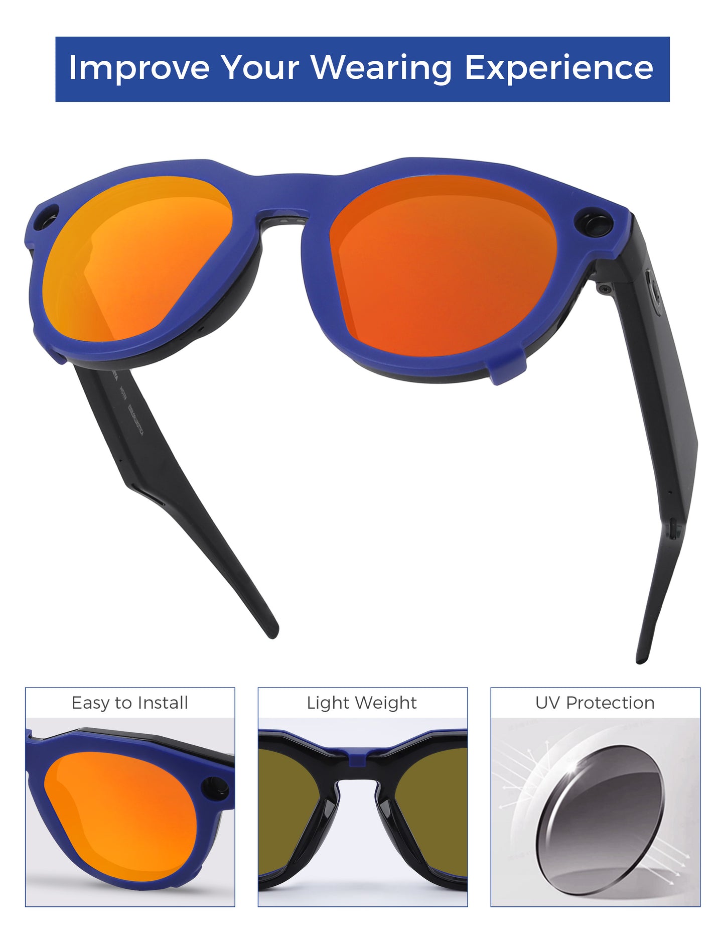 Fire Red MirrorX™-Blue