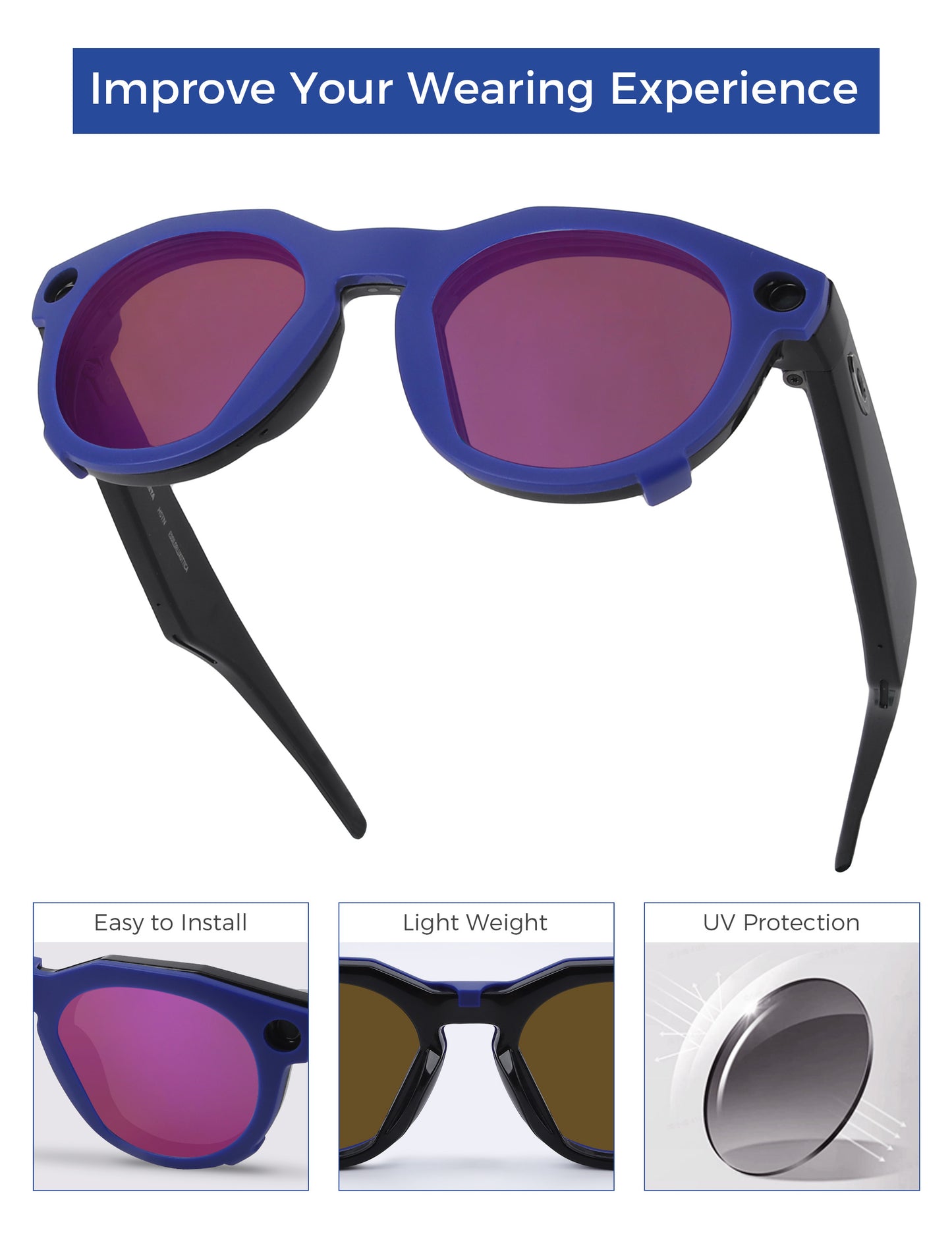 Purple MirrorX™-Blue