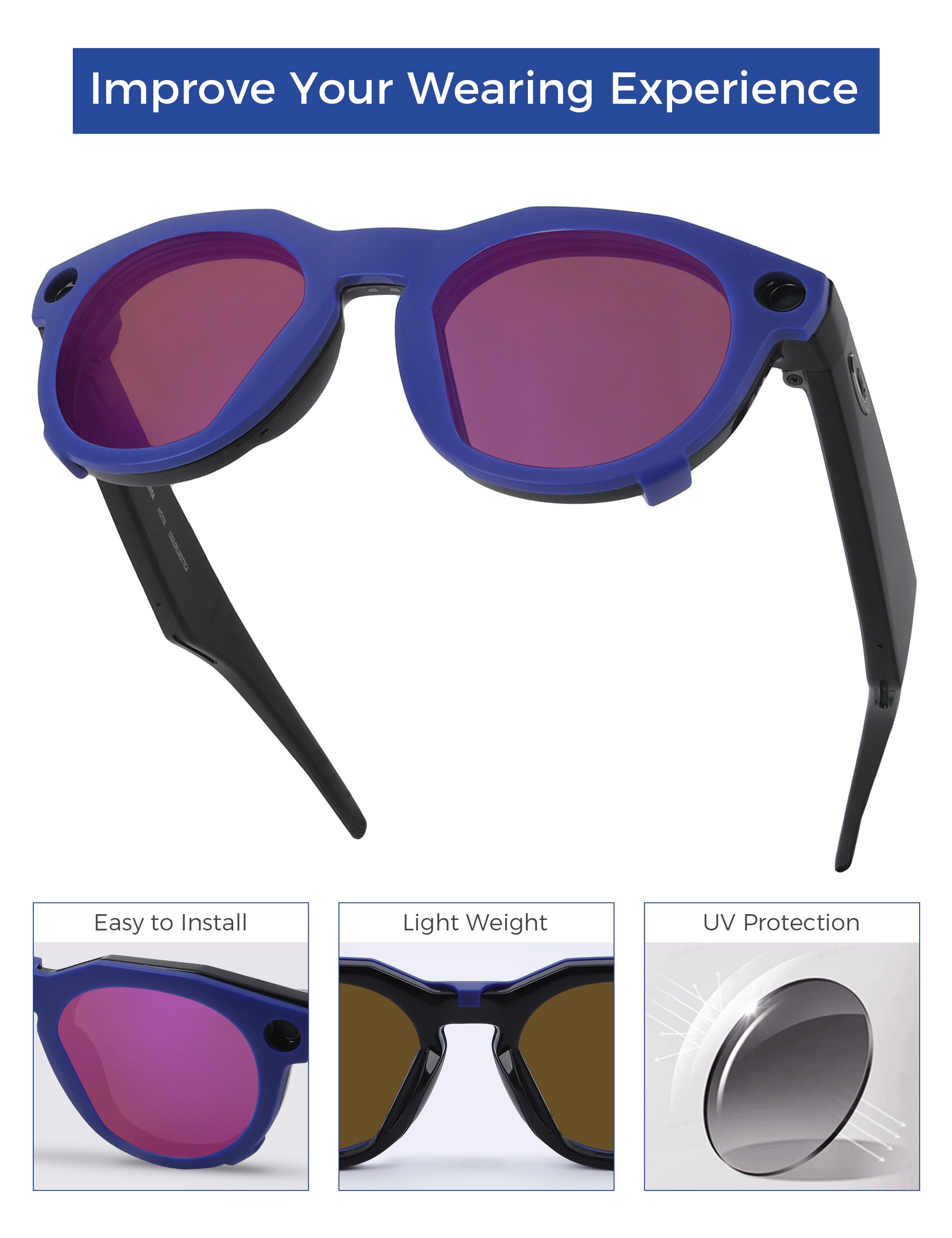Purple MirrorX™-Blue